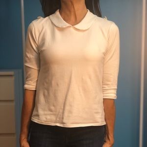 ModCloth Peter Pan collar top Large